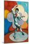 Clown, 1988-9-Wendy Raphael-Mounted Giclee Print