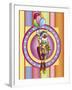 Clown 1-Maria Trad-Framed Giclee Print