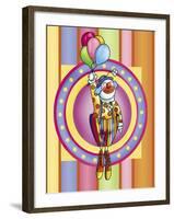 Clown 1-Maria Trad-Framed Giclee Print