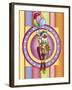 Clown 1-Maria Trad-Framed Giclee Print