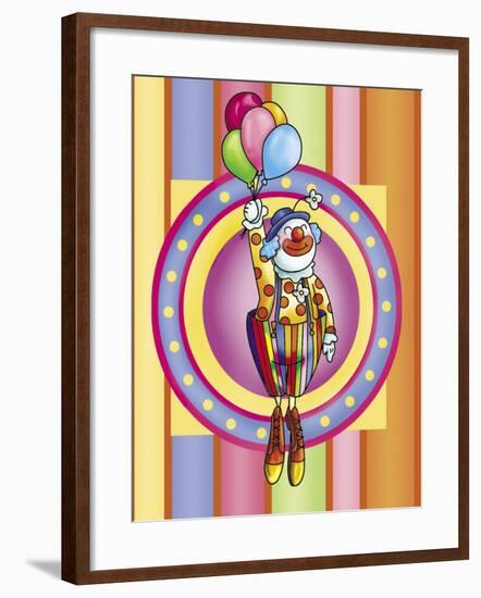 Clown 1-Maria Trad-Framed Giclee Print