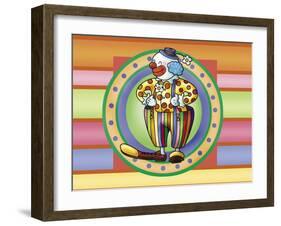 Clown 2-Maria Trad-Framed Giclee Print