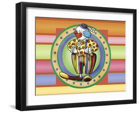 Clown 2-Maria Trad-Framed Giclee Print