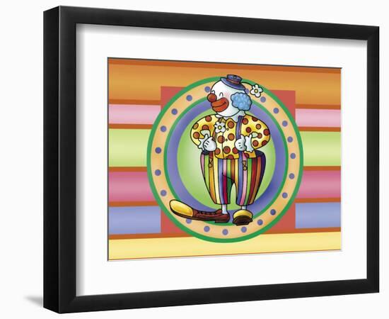Clown 2-Maria Trad-Framed Giclee Print
