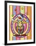 Clown 3-Maria Trad-Framed Giclee Print