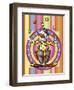 Clown 3-Maria Trad-Framed Giclee Print