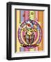 Clown 3-Maria Trad-Framed Giclee Print