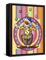 Clown 3-Maria Trad-Framed Stretched Canvas