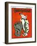 "Clown and Elephant," Country Gentleman Cover, June 1, 1932-W. P. Snyder-Framed Giclee Print