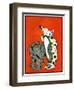 "Clown and Elephant,"June 1, 1932-W. P. Snyder-Framed Giclee Print