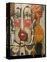 Clown and Rubber Chicken-Tim Nyberg-Stretched Canvas