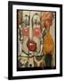 Clown and Rubber Chicken-Tim Nyberg-Framed Giclee Print