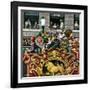 "Clown Band," June 26, 1948-Stevan Dohanos-Framed Giclee Print