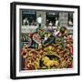 "Clown Band," June 26, 1948-Stevan Dohanos-Framed Giclee Print