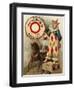 Clown, Horse, Acrobat and Arm and Hammer Brand Soda-null-Framed Giclee Print