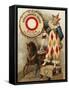 Clown, Horse, Acrobat and Arm and Hammer Brand Soda-null-Framed Stretched Canvas