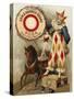 Clown, Horse, Acrobat and Arm and Hammer Brand Soda-null-Stretched Canvas