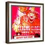 Clown, Las Vegas-Tosh-Framed Art Print