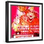 Clown, Las Vegas-Tosh-Framed Art Print