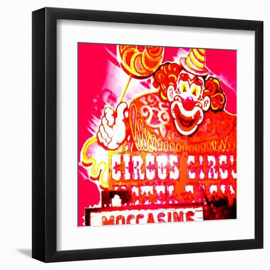 Clown, Las Vegas-Tosh-Framed Art Print