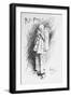 'Clown Sketch', c1893, (1894)-Bernard Partridge-Framed Giclee Print