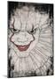 Clown Sketch-null-Mounted Poster