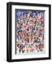 Clown Town-Bill Bell-Framed Giclee Print