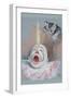 Clown with Cat-Peter Driben-Framed Art Print