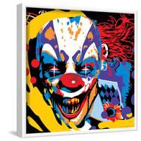 Clown-Ray Lengelé-Framed Art Print