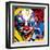 Clown-Ray Lengelé-Framed Art Print