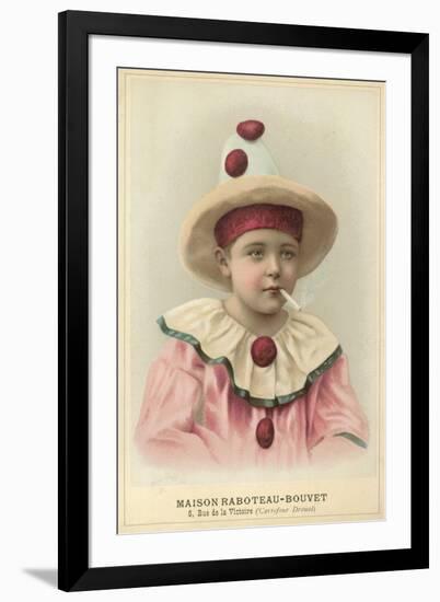 Clown-null-Framed Giclee Print