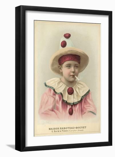 Clown-null-Framed Giclee Print