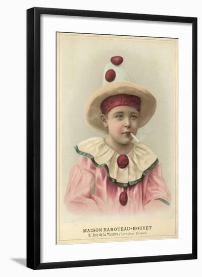 Clown-null-Framed Giclee Print