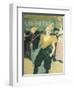 Clowness Cha-U-Kao at Moulin Rouge, 1895-Henri de Toulouse-Lautrec-Framed Giclee Print