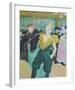 Clownesse Cha-U-Kao, 1895-Henri de Toulouse-Lautrec-Framed Art Print