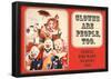 Clowns are People Too People Who Want to Hurt You Funny Poster Print-null-Framed Poster