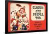 Clowns are People Too People Who Want to Hurt You Funny Poster Print-Ephemera-Framed Poster