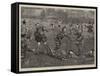 Clowns at Cricket-William Bazett Murray-Framed Stretched Canvas