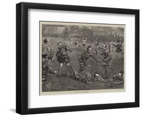 Clowns at Cricket-William Bazett Murray-Framed Giclee Print