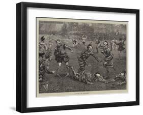 Clowns at Cricket-William Bazett Murray-Framed Giclee Print