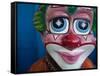 Clowns Face-Clive Nolan-Framed Stretched Canvas