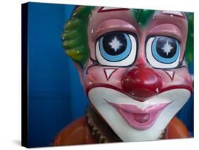 Clowns Face-Clive Nolan-Stretched Canvas