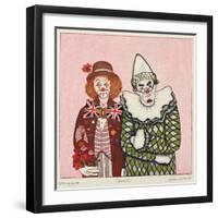 Clowns II-Gillian Lawson-Framed Giclee Print