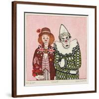 Clowns II-Gillian Lawson-Framed Giclee Print