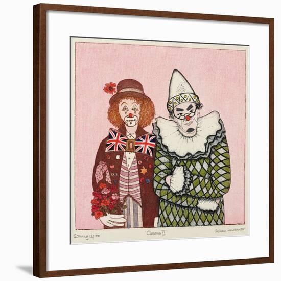 Clowns II-Gillian Lawson-Framed Giclee Print