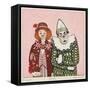 Clowns II-Gillian Lawson-Framed Stretched Canvas