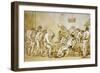 Clowns No.89-Giovanni Battista Tiepolo-Framed Giclee Print