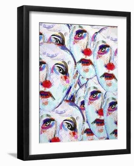 Clowns-Diana Ong-Framed Giclee Print