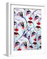 Clowns-Diana Ong-Framed Giclee Print