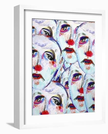 Clowns-Diana Ong-Framed Giclee Print